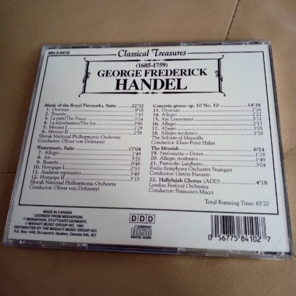 Handel CD